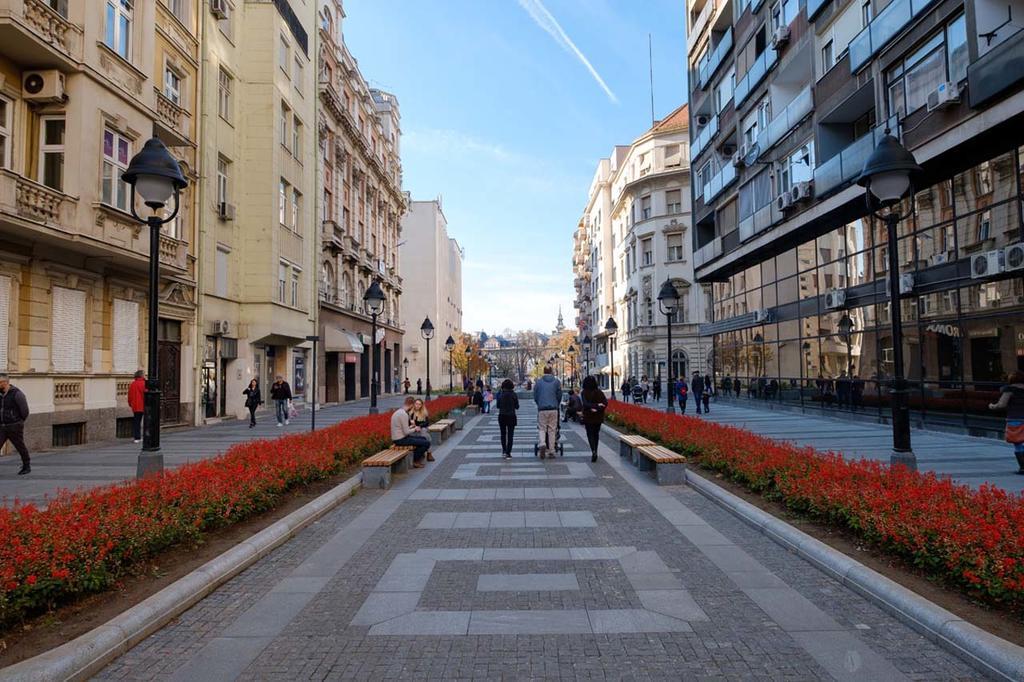 Basco Apartments Knez Mihailova Belgrado Habitación foto