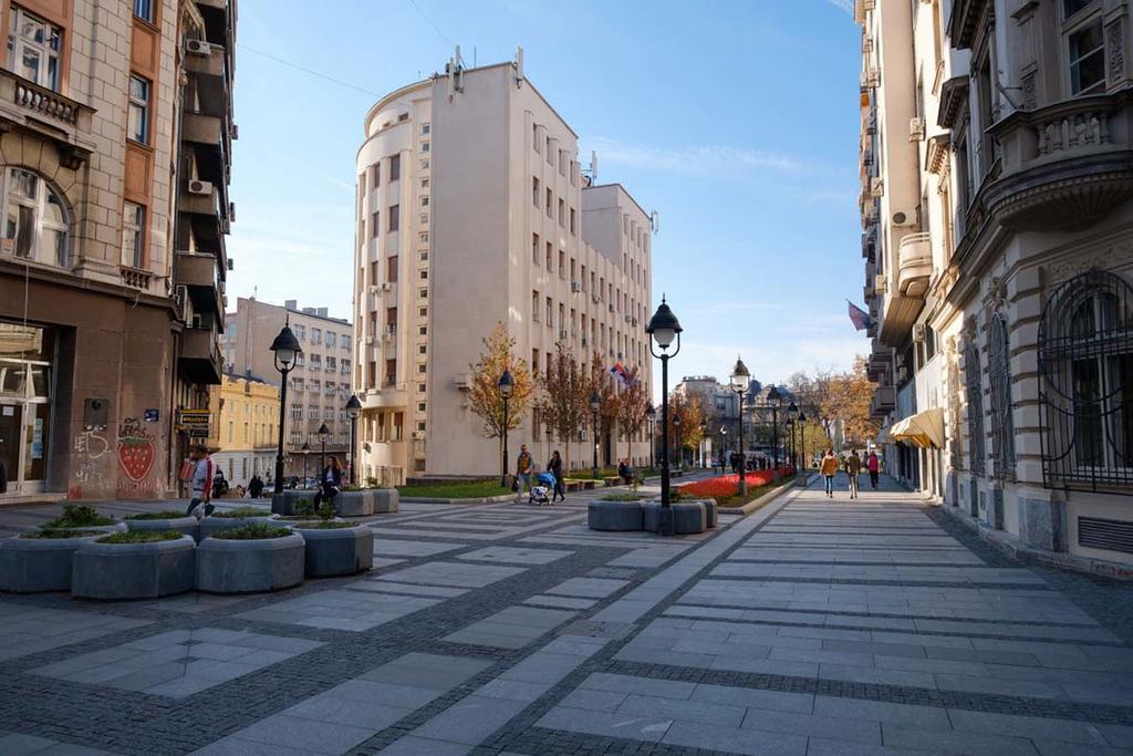 Basco Apartments Knez Mihailova Belgrado Exterior foto